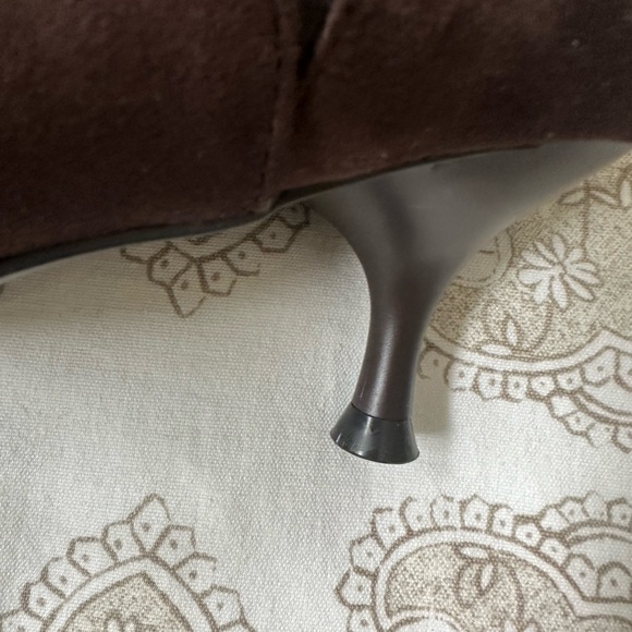 Kelly & Katie Chocolate Ankle Booties - Picture 7 of 7